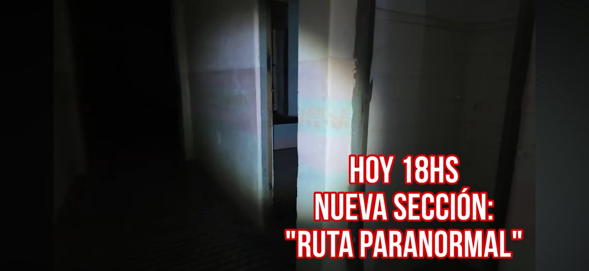 _NPV_OK's tweet photo. Hoy 18HS #Rutaparanormal https://t.co/mvr1LBOf3b