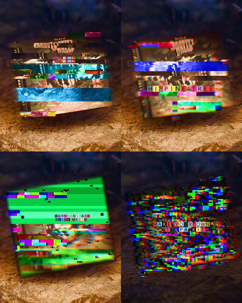 All color codes solved

#GravityFalls #TheArtOfGravityFalls