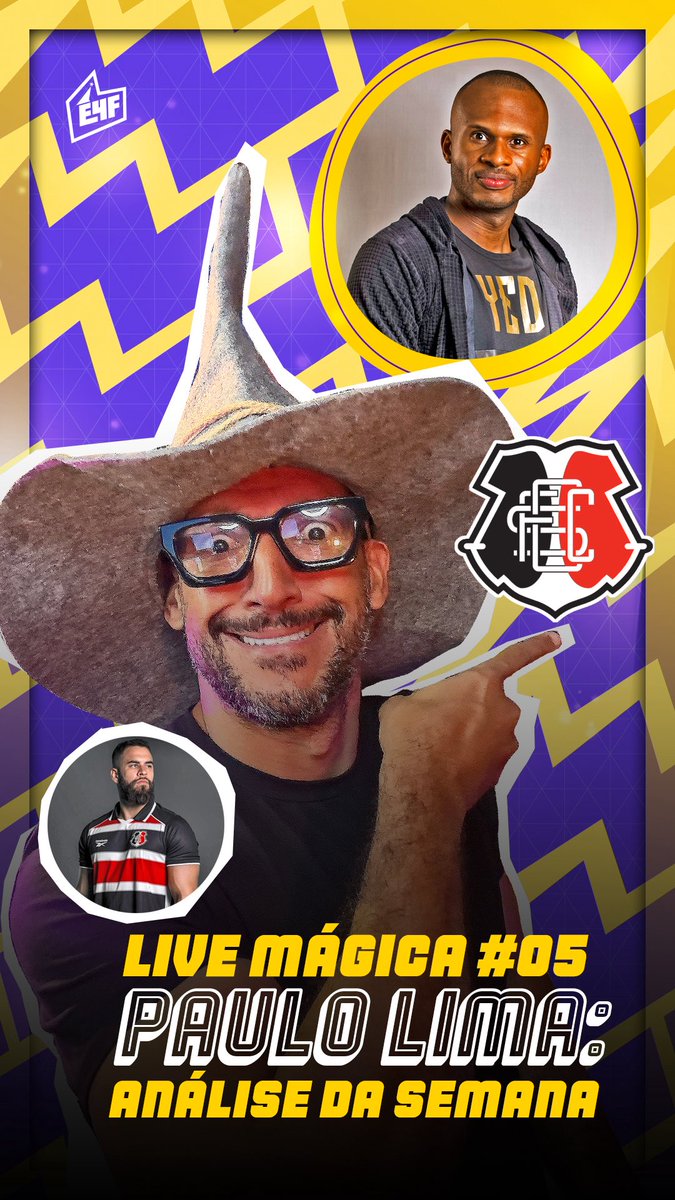 Convite para falar sobre o resumo da semana no Design Esportivo e também lançamento Reebok x Santa Cruz.

22:30h 🔥 no maior canal do segmento.

youtube.com/live/KW49-q2P7…