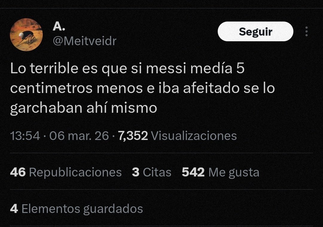 Un crimen no poder retuitearlo directamente