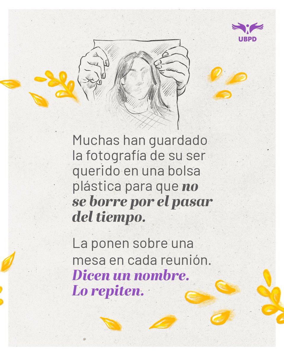 UBPDcolombia's tweet photo. 🟣 #8M | En el #DíaInternacionalDeLaMujer exaltamos a las mujeres buscadoras que, con valentía y persistencia, dedican su vida a encontrar la verdad y a esclarecer lo ocurrido con sus seres queridos. Su lucha es también un acto de amor, memoria y resistencia.

🧵 1/3 https://t.co/KL583QaWwY