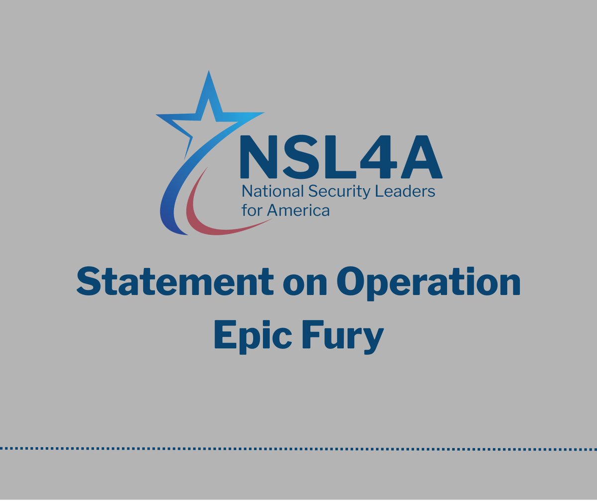 National Security Leaders for America tweet media