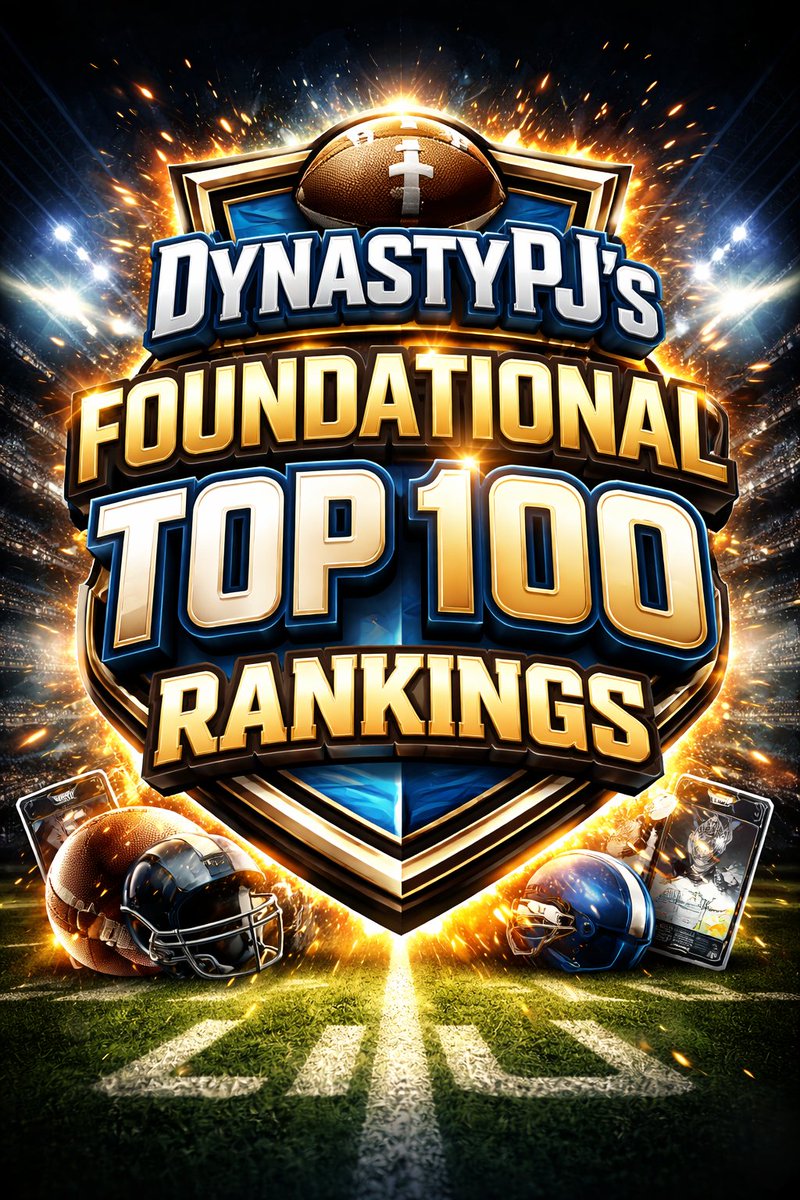 Drafting a C2C league soon? Here are my Foundational Top 100 rankings combining both NFL and NCAA players to build your rosters around. Make sure to click the link below and happy drafting!