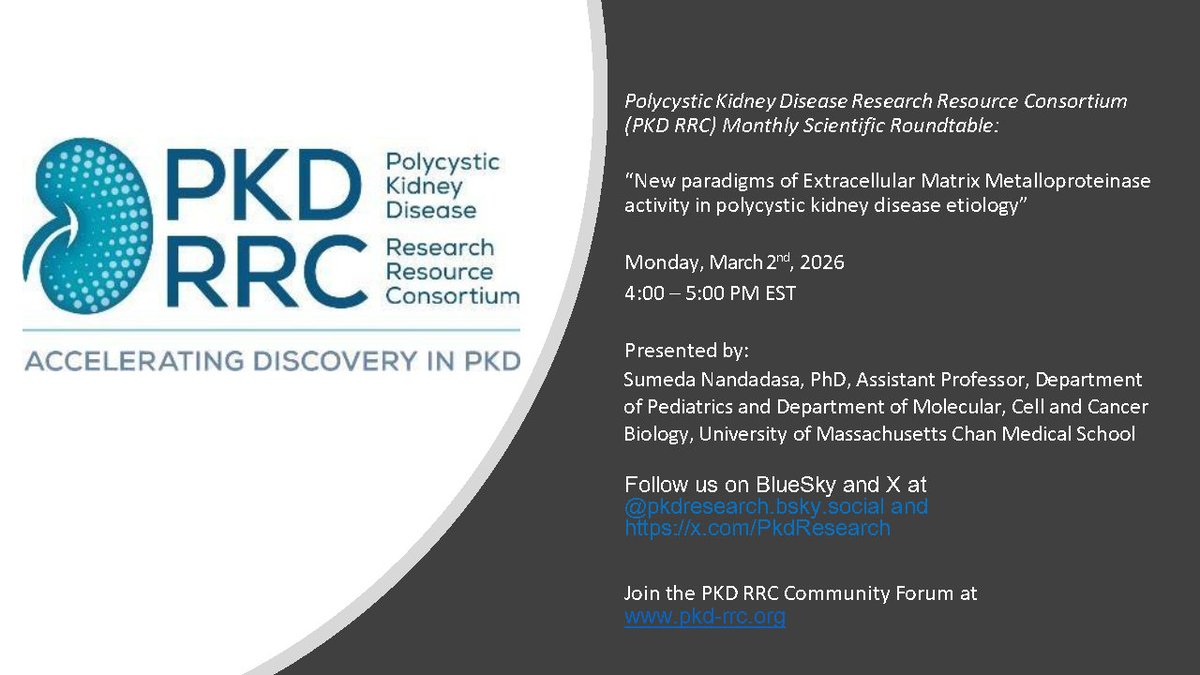 PKD Research Resource Consortium tweet media