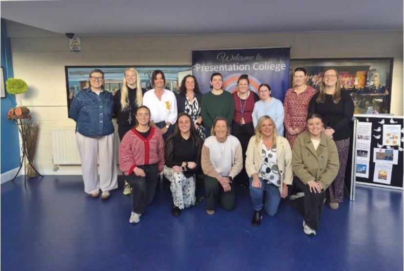 Women in Sports Week 2026

Pictured are some of our female staff members who are part of the extra curricular sporting events in Presentation College, Carlow.

Thank you for promoting young girls and women in Sport through the many sporting events that are arranged. <a href="/CeistTrust/">CEIST</a>