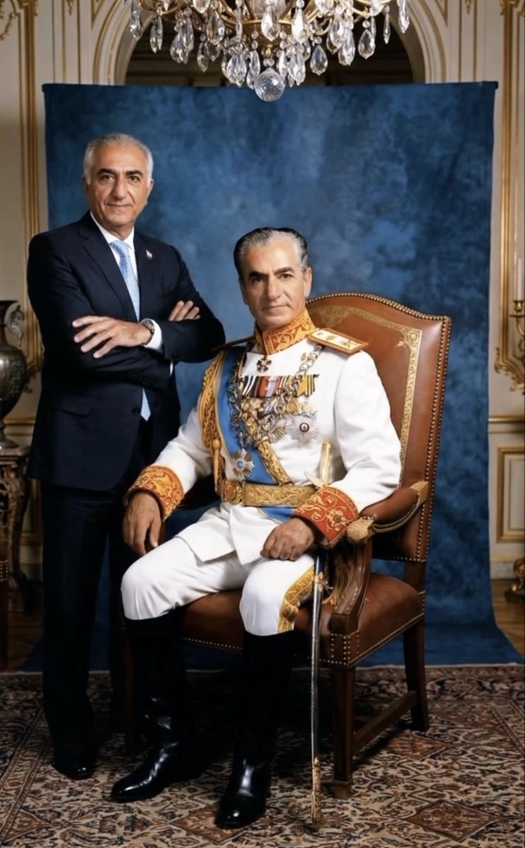 پدر ؛ 
امانتي كه به ما سپردي الان هيروي ايرانمونه
👑✌️👑

كاش بودي و ميديدي👑✌️👑

هشتگ شاهزاده بايد ترند بمونه 👑✌️👑
#KingRezaPahlavi‌ 
#ThankYouTrump‌ 
#IranRevoIution2026