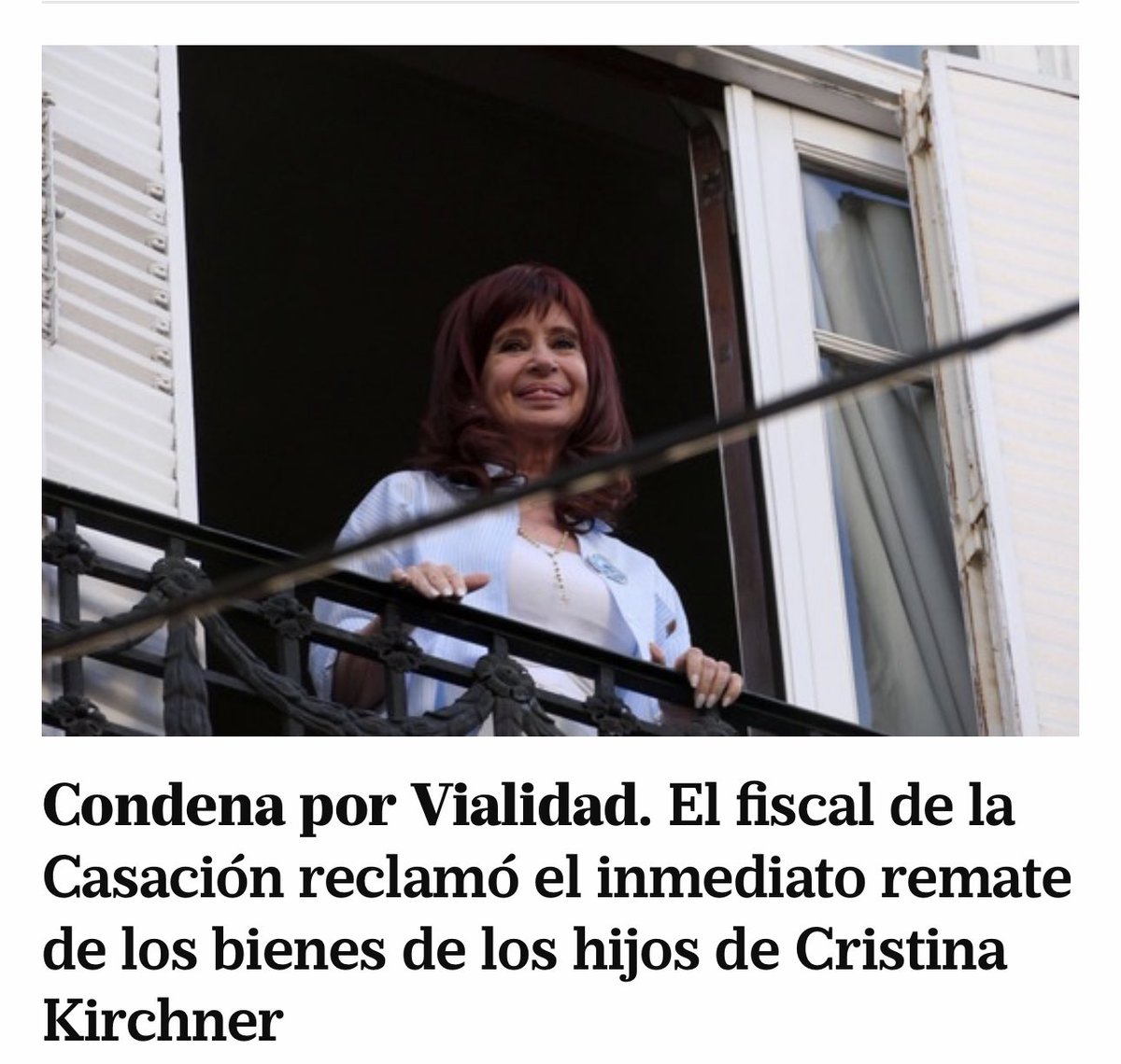 El proceso me parece muy lento, pero va avanzando.  
Quiero ver el momento en que le rematen todos los bienes y recuperemos algo de todo lo que nos robó!