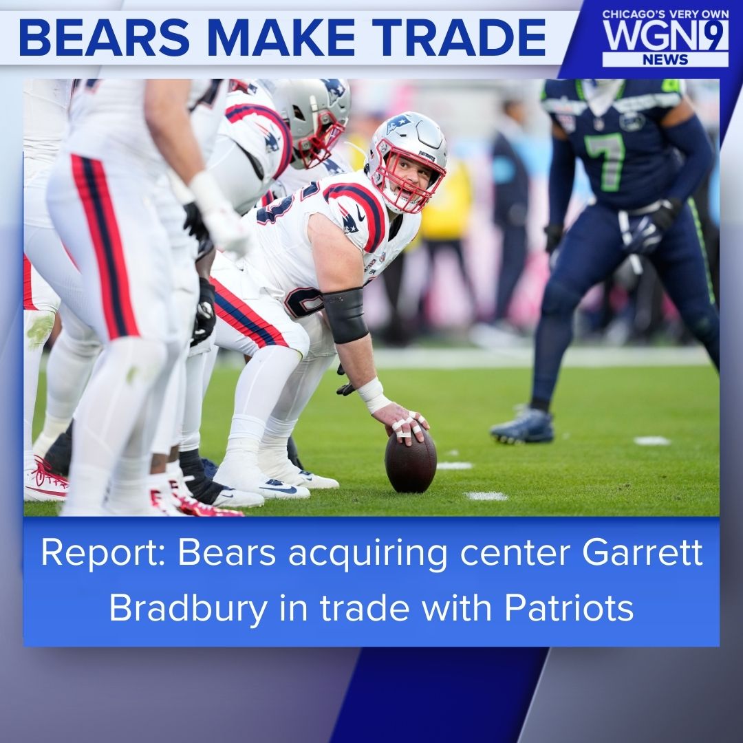 The Chicago Bears appear to have found their new center, according to reports. 

Read more: tinyurl.com/49d846u3