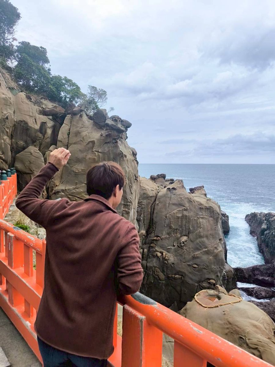 🎨桧山画伯🎨 今朝描いたのは… ／ 宮崎旅の思い出🚢 ＼ 鵜戸神宮で運玉