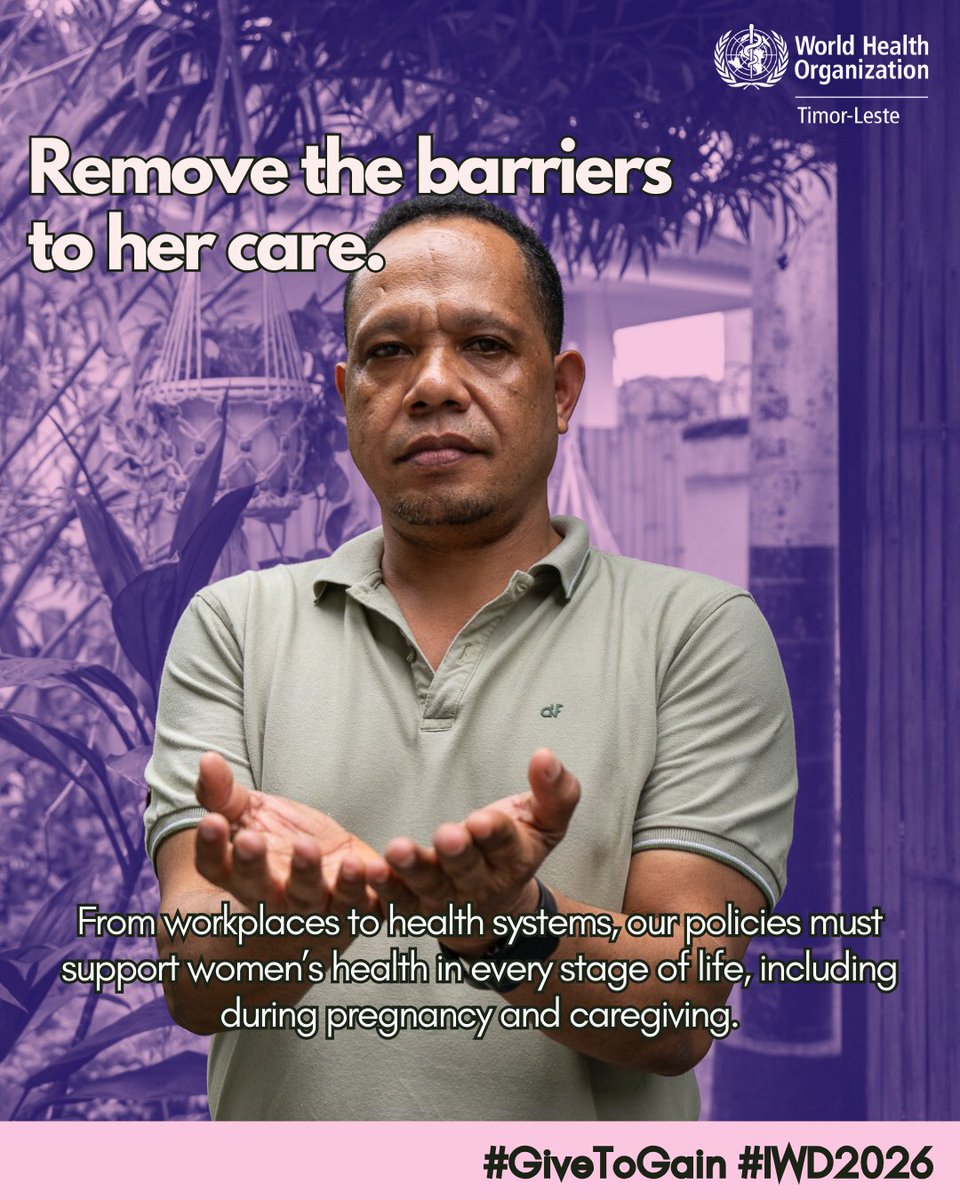 WHO Timor-Leste tweet media