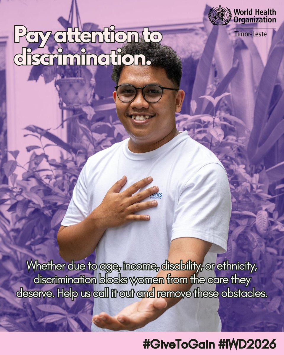 WHO Timor-Leste tweet media