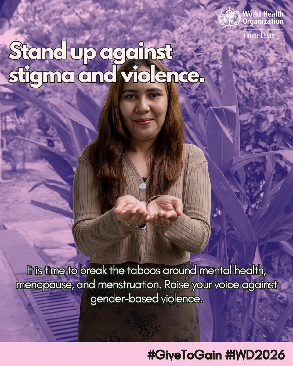 WHO Timor-Leste tweet media