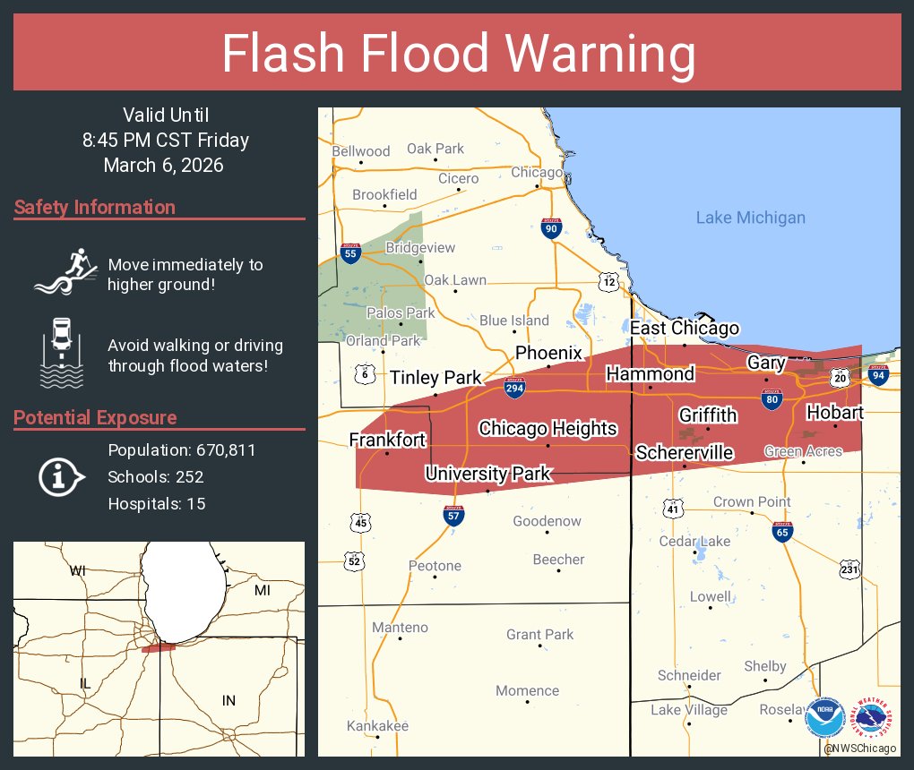 NWS Chicago tweet media