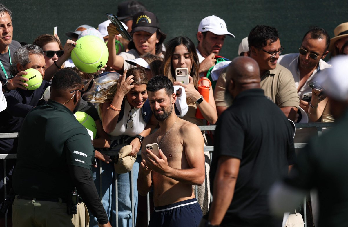 sebatorok's tweet image. #Djokovic en #IndianWells 

Clive Brunskill/Getty