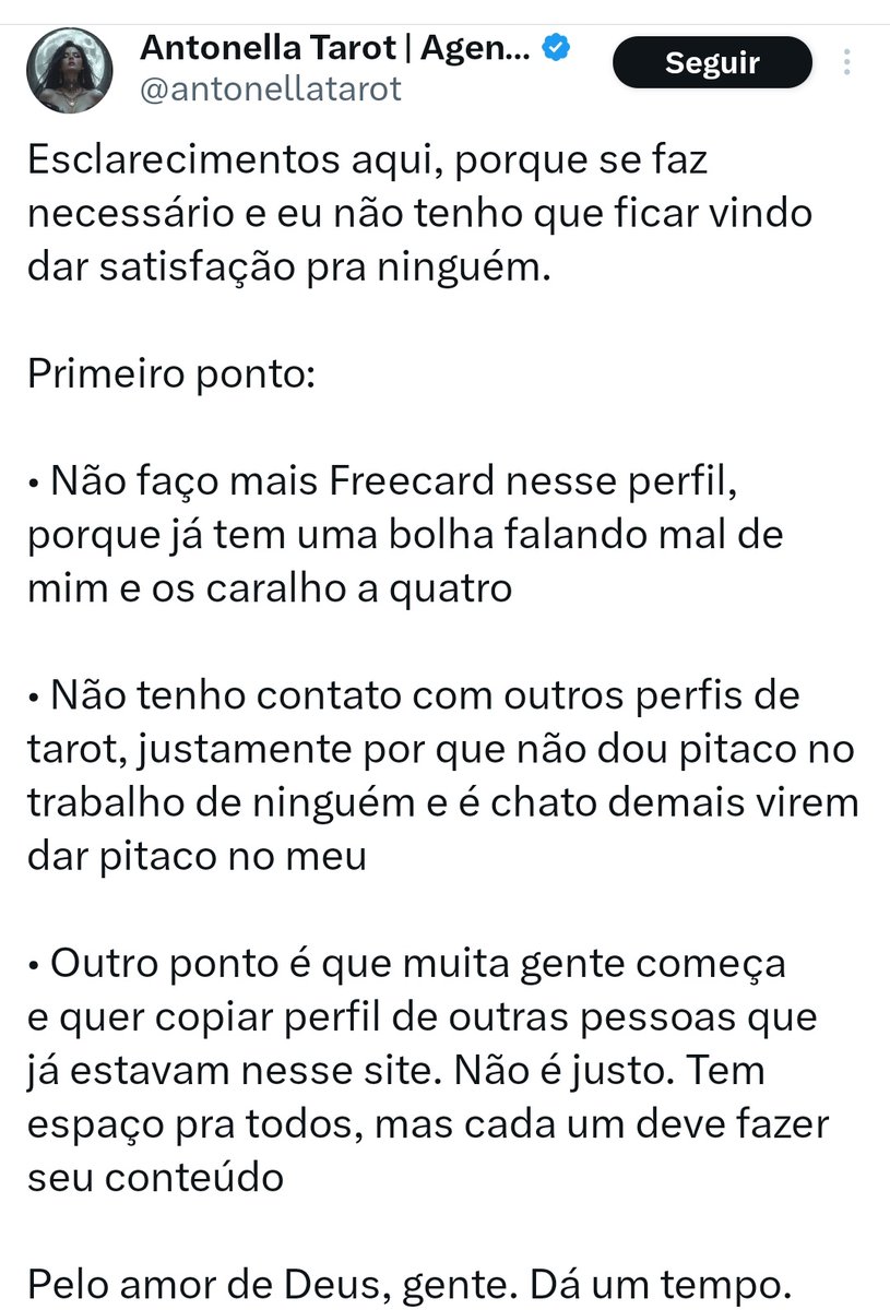 e quem vai querer copiar um perfil que dá claramente pra ver que é cheio de IA? vamos nos dar a devida insignificância.