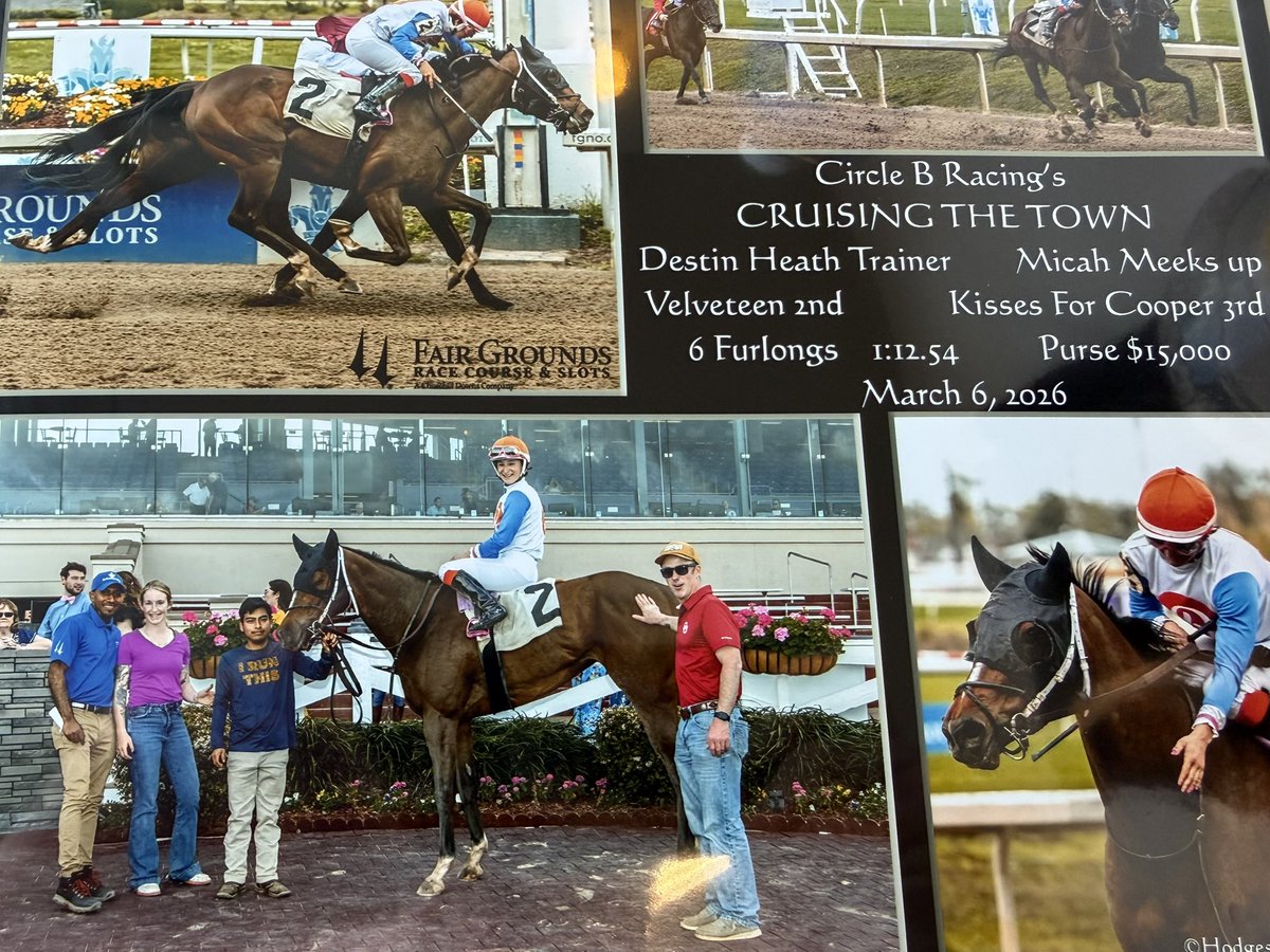 @DHeathRacingStable tweet media