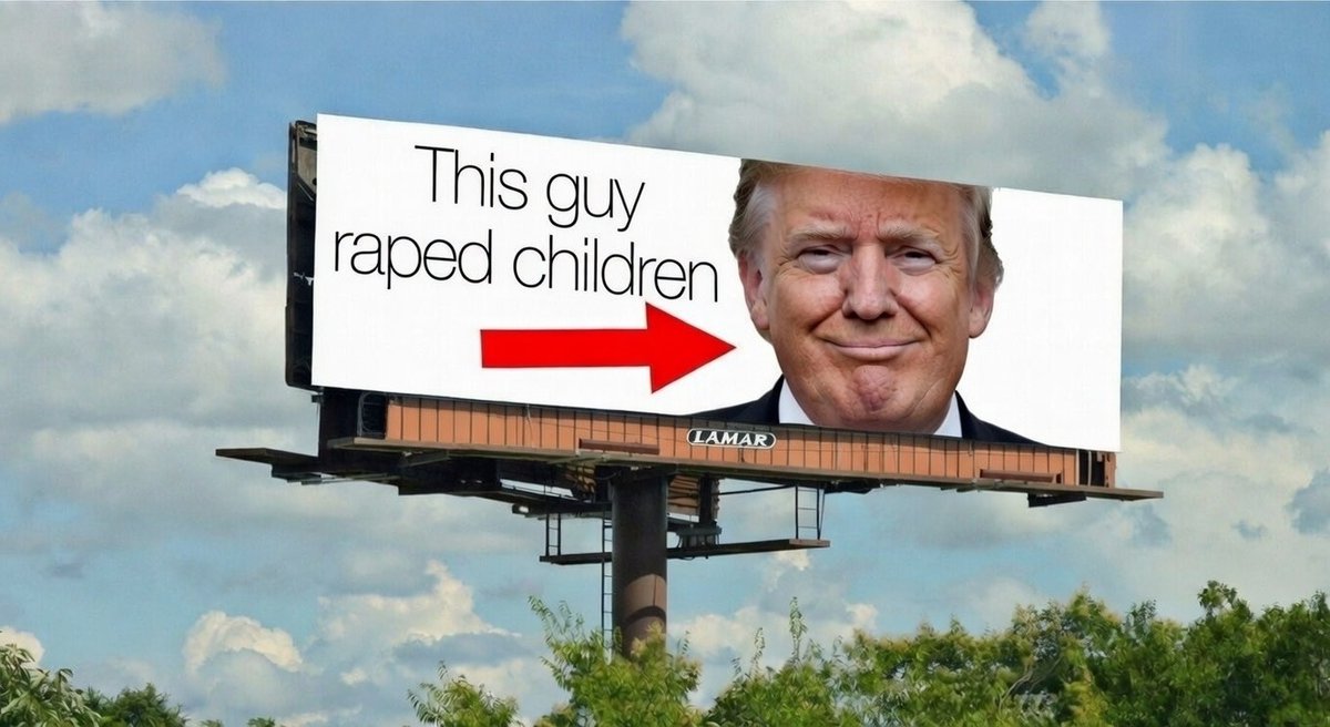 Do I have to put up a billboard so everybody remembers?
