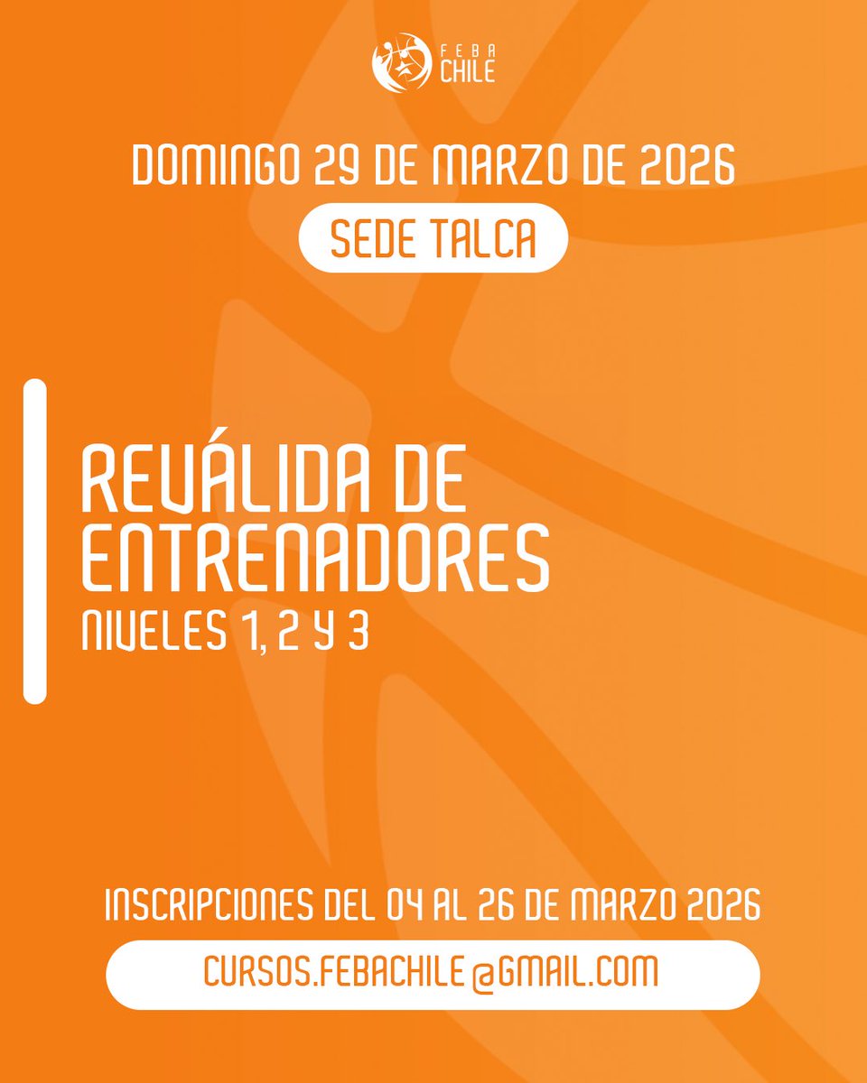 Federación Básquetbol de Chile tweet media