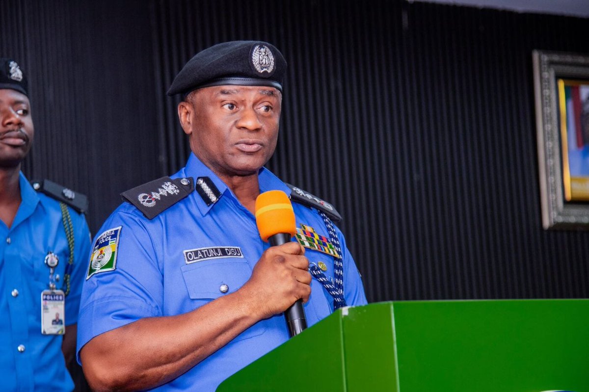 thecableng's tweet photo. MUHAMMED M. BELGORE: "What is certain, like the relentless march of the Sahara sands, is that IGP Disu’s honeymoon will not endure eternally—Nigerians, impatient as the thunderclap, demand deeds over dalliance. Yet his antecedents whisper like ancient griots: he is the man for this Nigerian hour. May IGP Disu succeed, his legacy a ballad of bravery and benevolence. God bless the Nigerian Police Force, and God bless the Federal Republic of Nigeria."

https://t.co/V1XBNl5ZUU