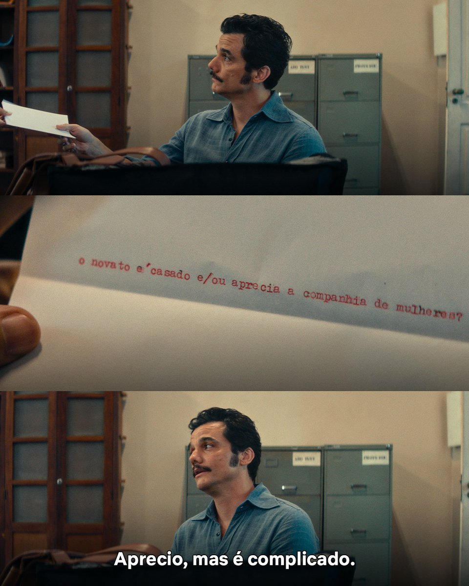 NetflixBrasil's tweet photo. Queria viver algo complicado com o Wagner Moura 😔 https://t.co/3Q905GNCT2