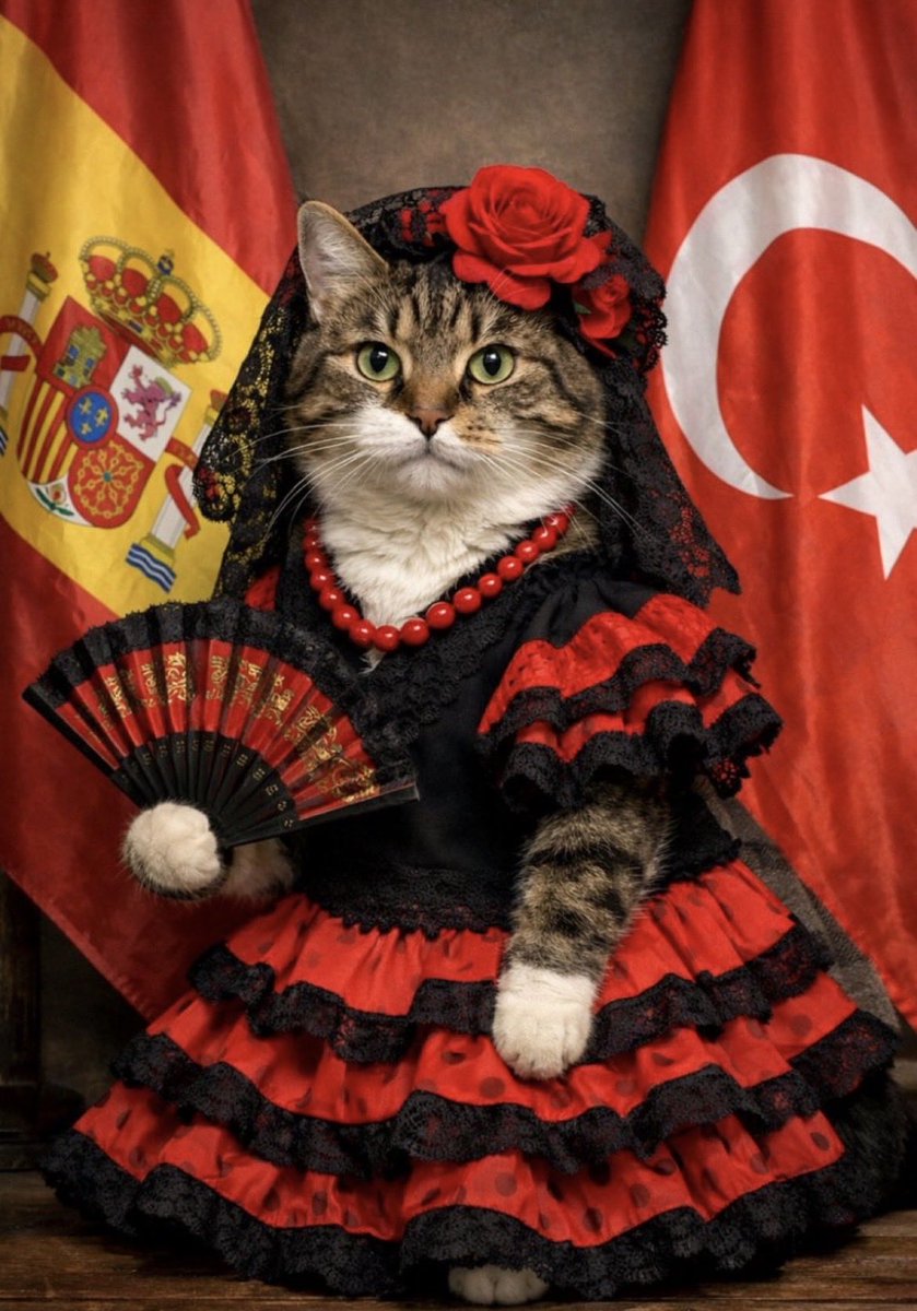 FermaShn's tweet photo. @alpklnctr Türk-İspanyol dostluğu ile ilgili yapılmış en iyi görsel😀 🇹🇷🫶🏻🇪🇸 https://t.co/goNoJPgtPL