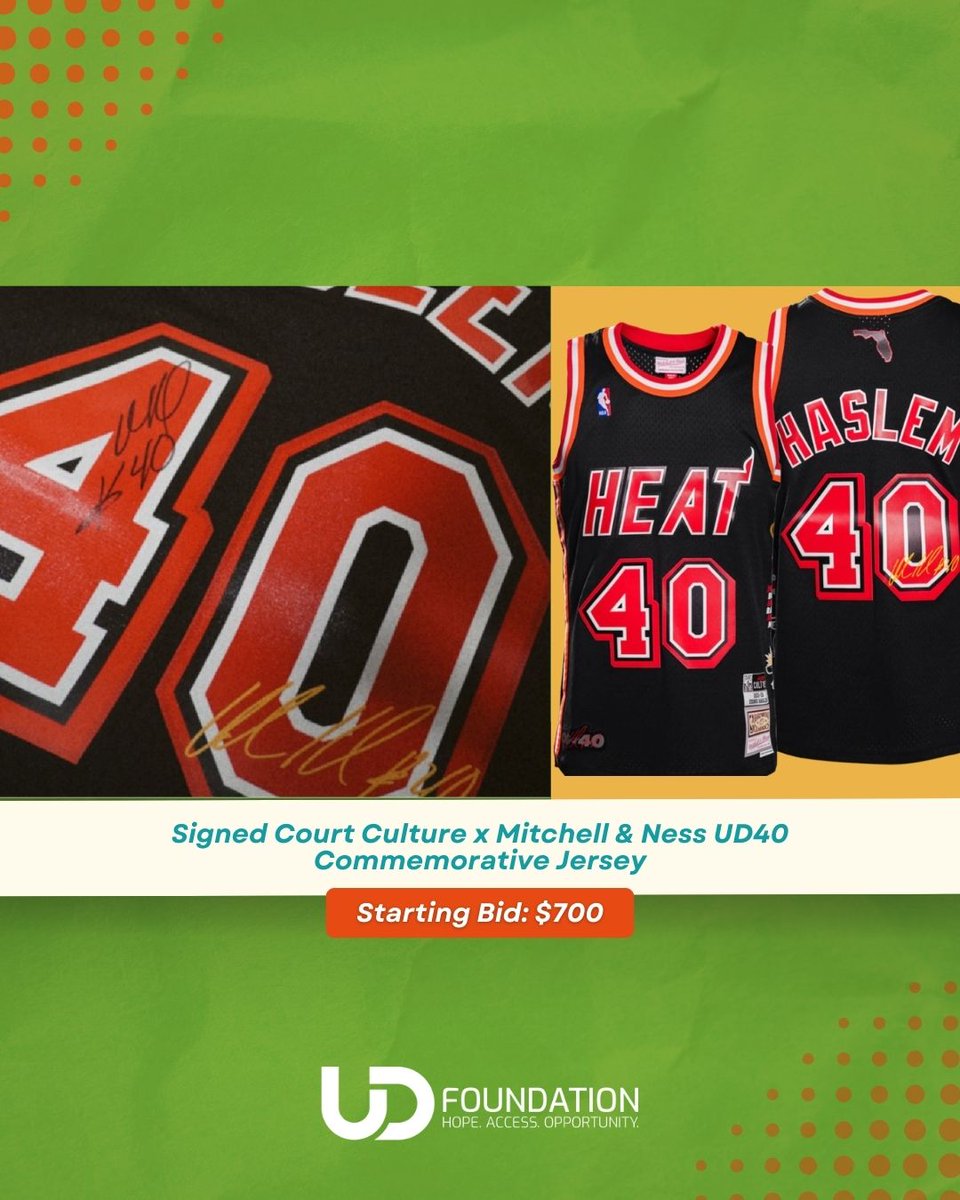 Udonis Haslem Foundation tweet media