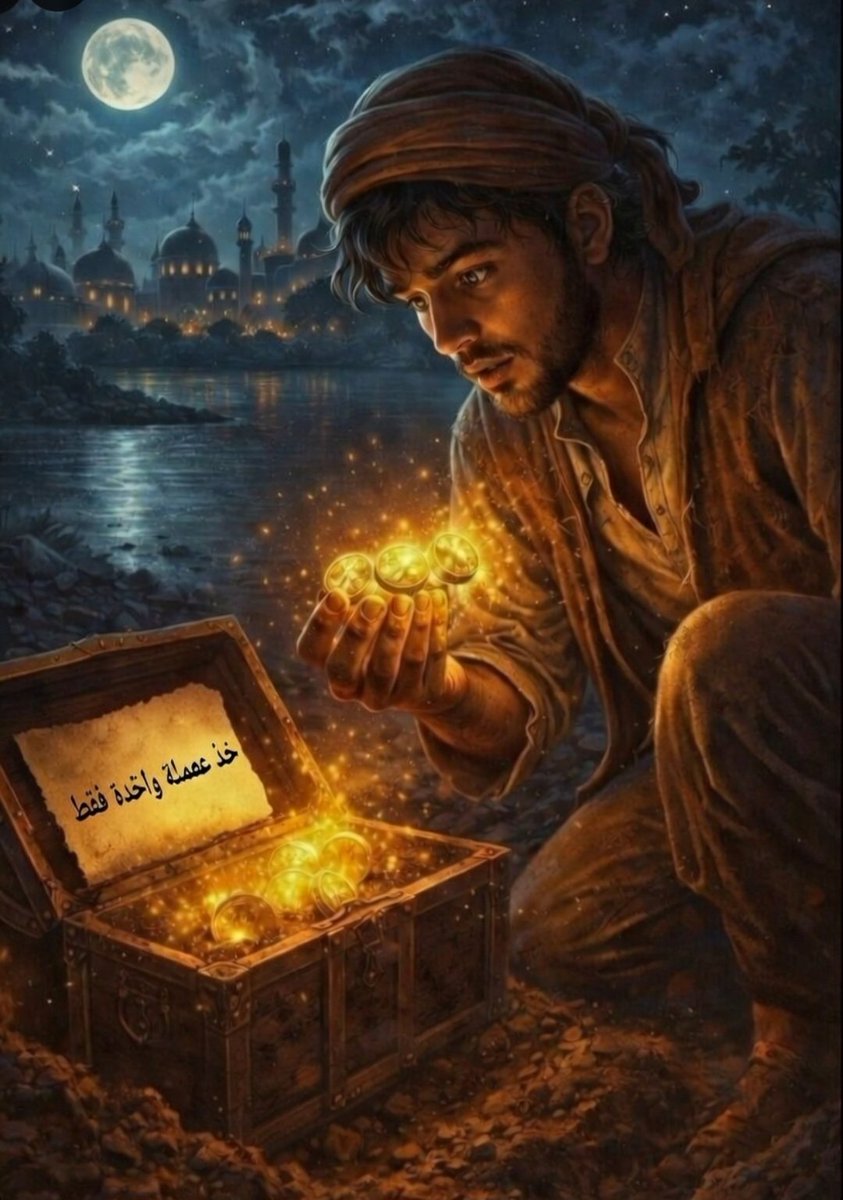✨️✨️الصندوق العجيب✨️✨️

في قديم الزمان… وفي إحدى ليالي ألف ليلة وليلة الهادئة، كان هناك شاب يُدعى سليم يعيش في أطراف مدينة بغداد.
كان فقيراً، يعمل نهاراً في حمل البضائع في السوق🙂
، ويعود ليلاً إلى كوخ صغير لا يملك فيه سوى حصيرة قديمة وقطعة خبز يابسة.😪
وفي ليلة من