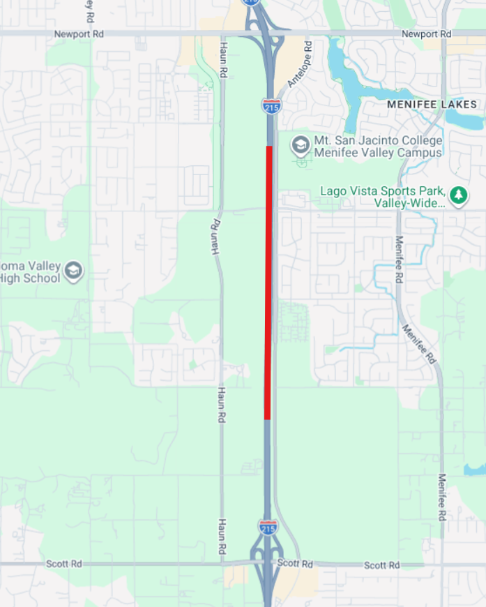 Caltrans District 8 tweet media