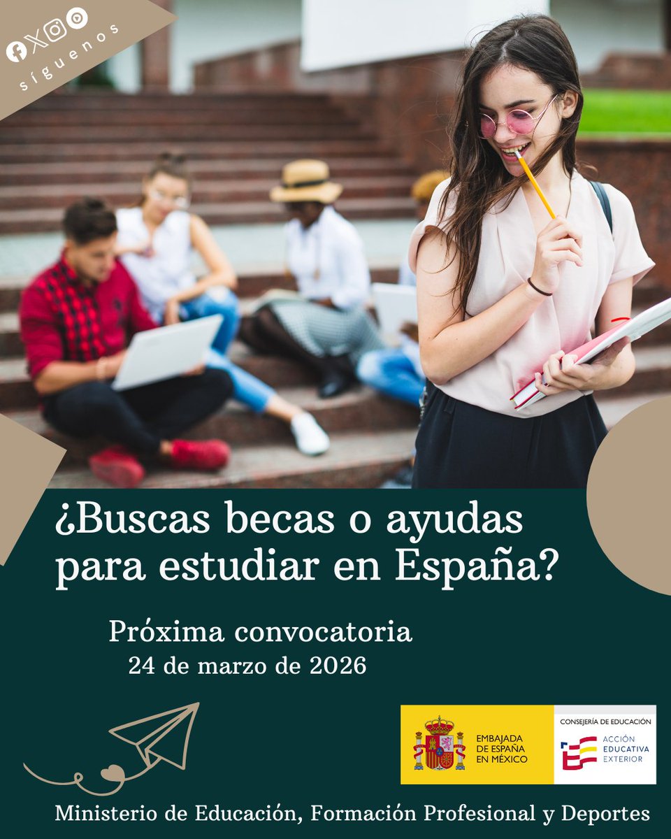 Consejería de Educación de España en México tweet media