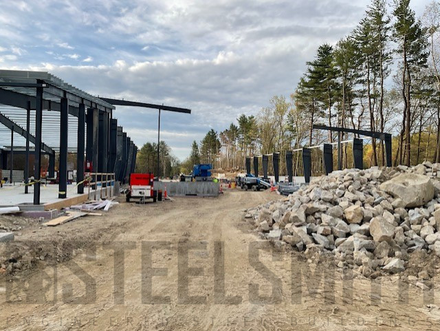Framing Friday is so much fun, why stop at one? 

#TeamSteelsmith was hired to handle seven #steelbuildings for a high complexity government project. 65,000 sq/ft... coming right up!