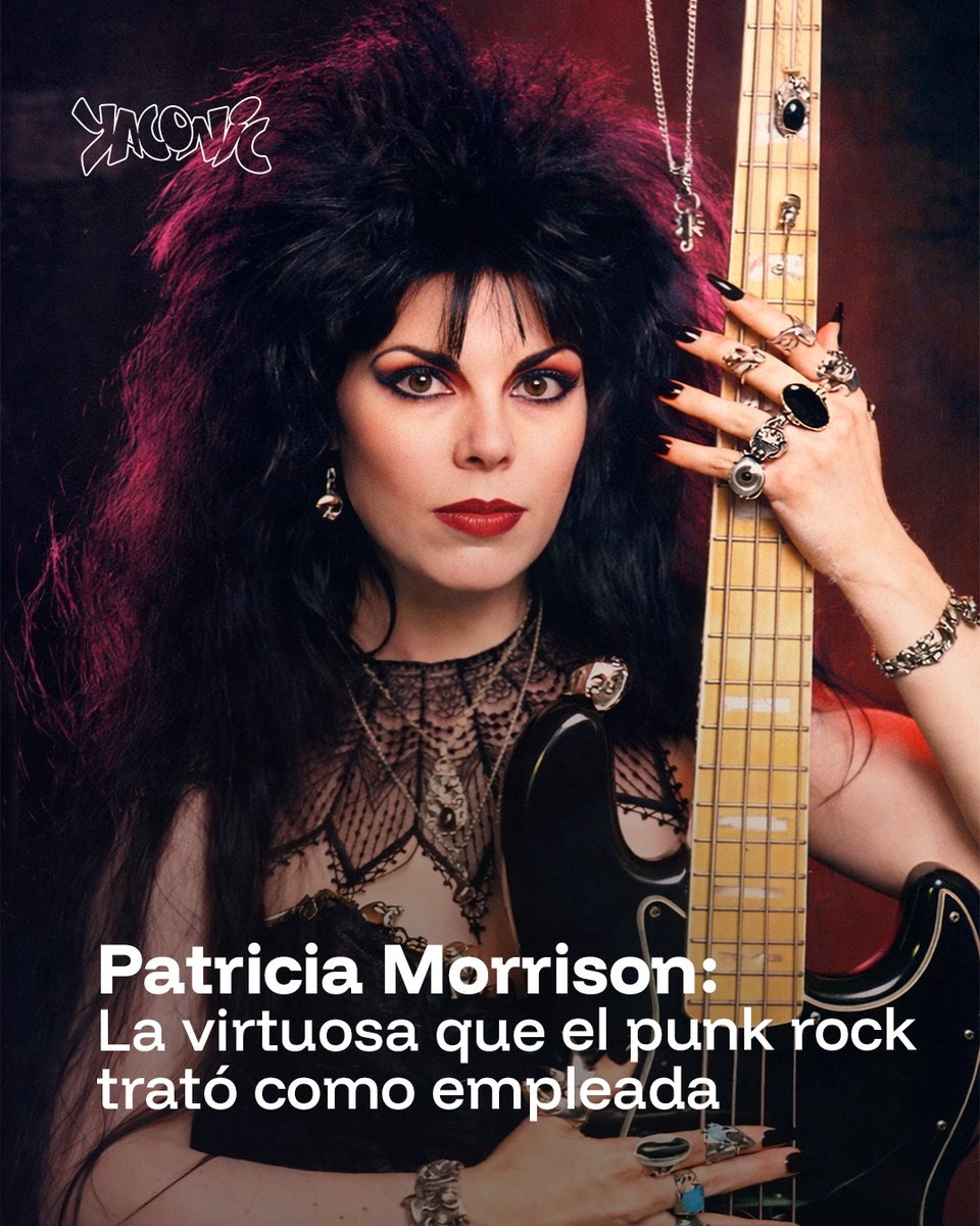 Yaconic's tweet image. La historia de Patricia Morrison es la historia de la resistencia femenina en una industria diseñada para devorar la identidad. 
🔗 hub.yaconic.com/251fe5 🔗

#PatriciaMorrison #PostPunk #GothRock #TheSistersOfMercy #WomenInPunk #CulturaAlternativa #Yaconic #BajoElBajo