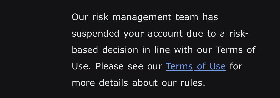 tanman108's tweet photo. Do NOT use @fliff 

When you lose, they love it

When you win, they suspend your account

Yesterday I got lucky with a Fliff dollar and look what happened https://t.co/BJz4ooB79u