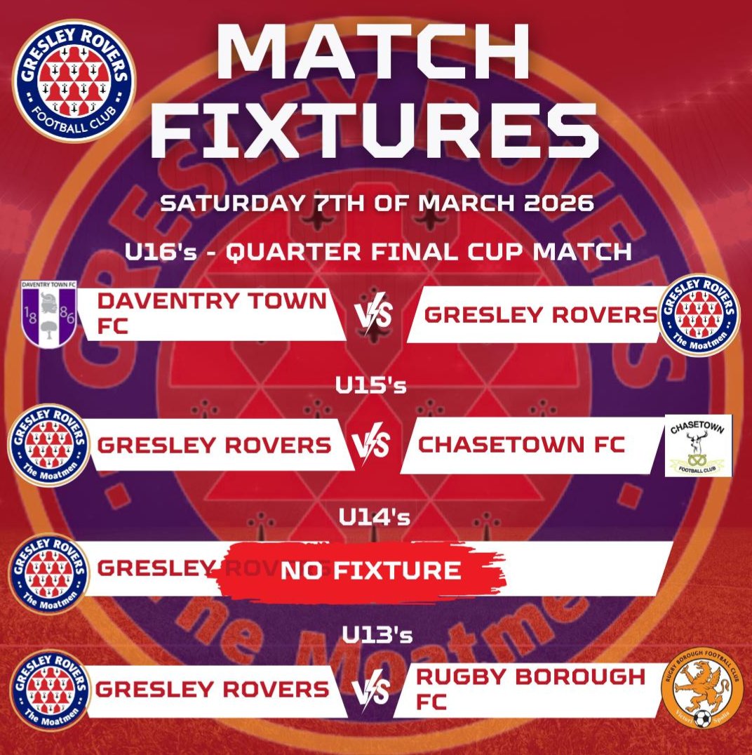 Gresley Rovers FC Academy tweet media