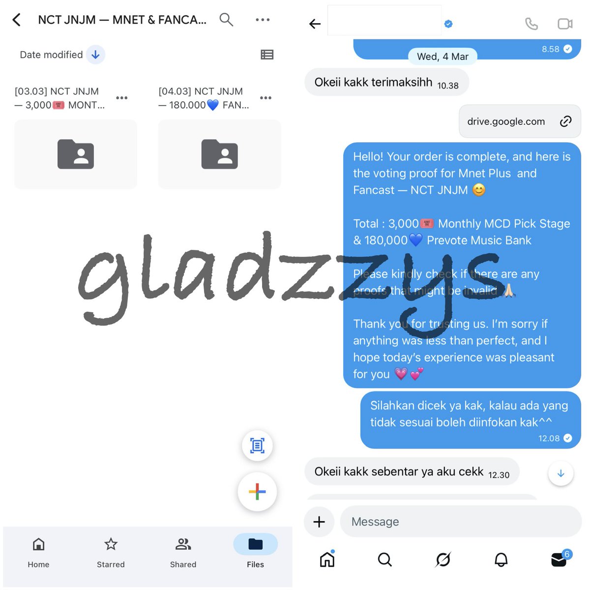 gladzzys votes tweet media