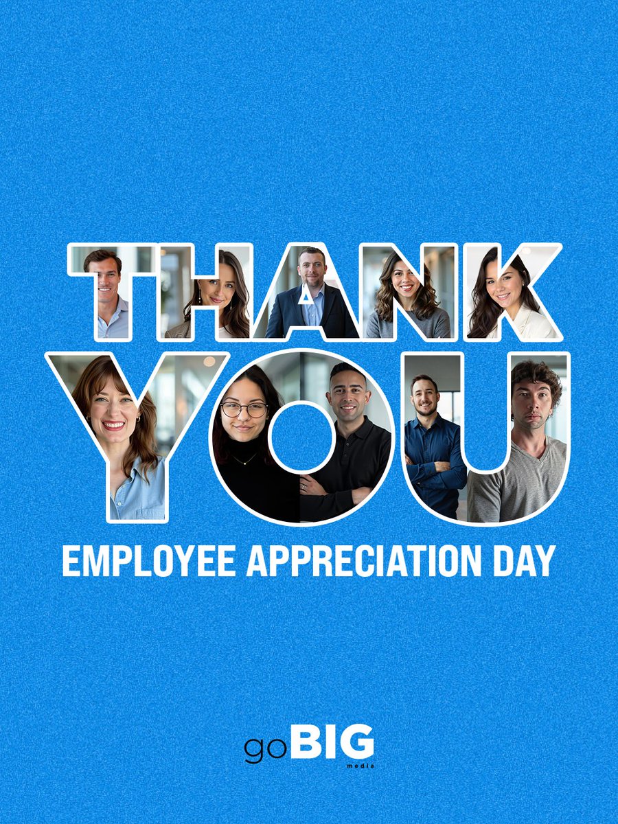 GoBigMediaInc's tweet photo. Winning takes more than strategy; it takes an exceptional team.

We’re proud to work with a team of the most talented, driven, and mission-focused professionals in the industry.

To the team who makes it happen every day: we appreciate every one of you! https://t.co/6JDgxfFWcb