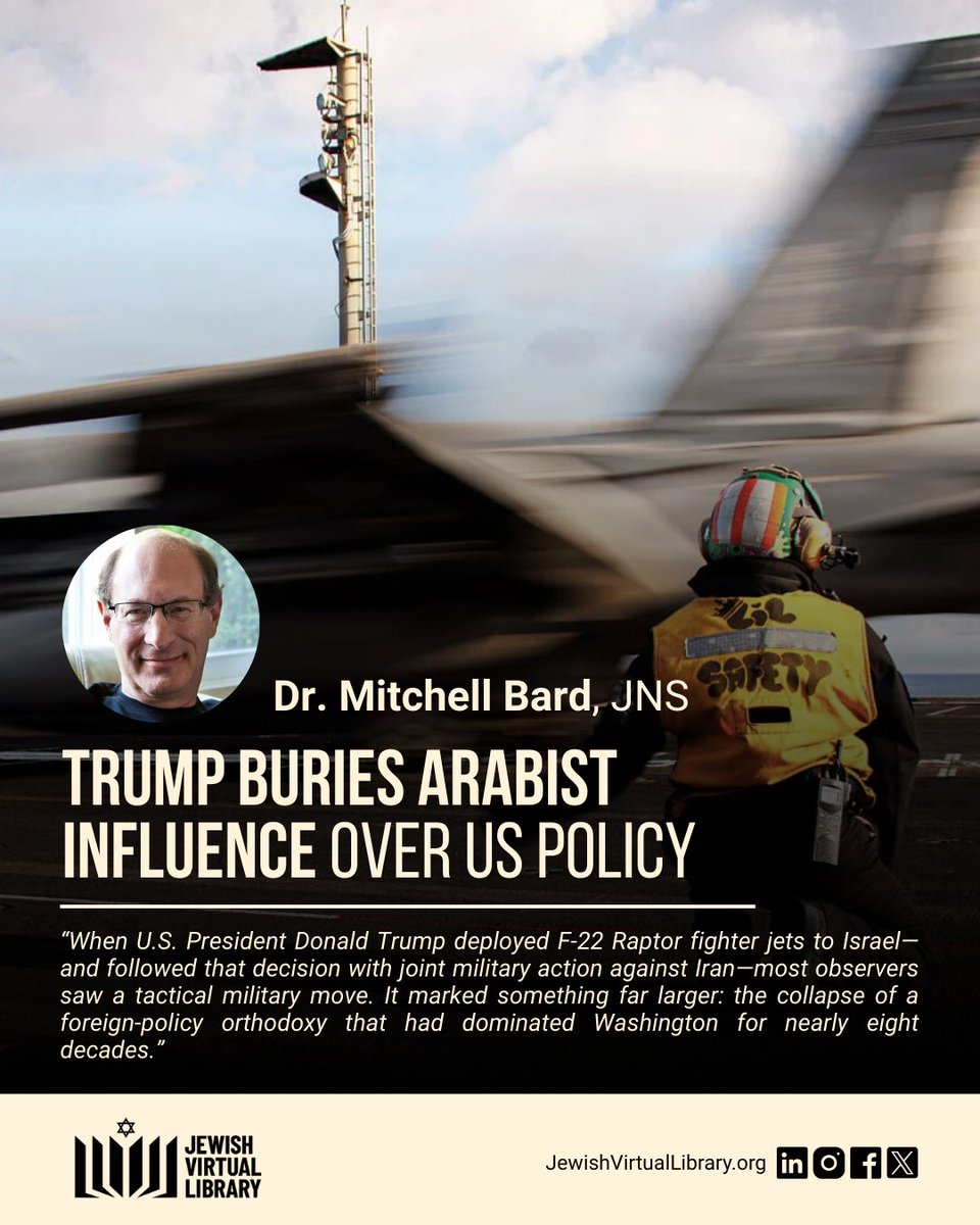 Jewish Virtual Library (JVL) tweet media