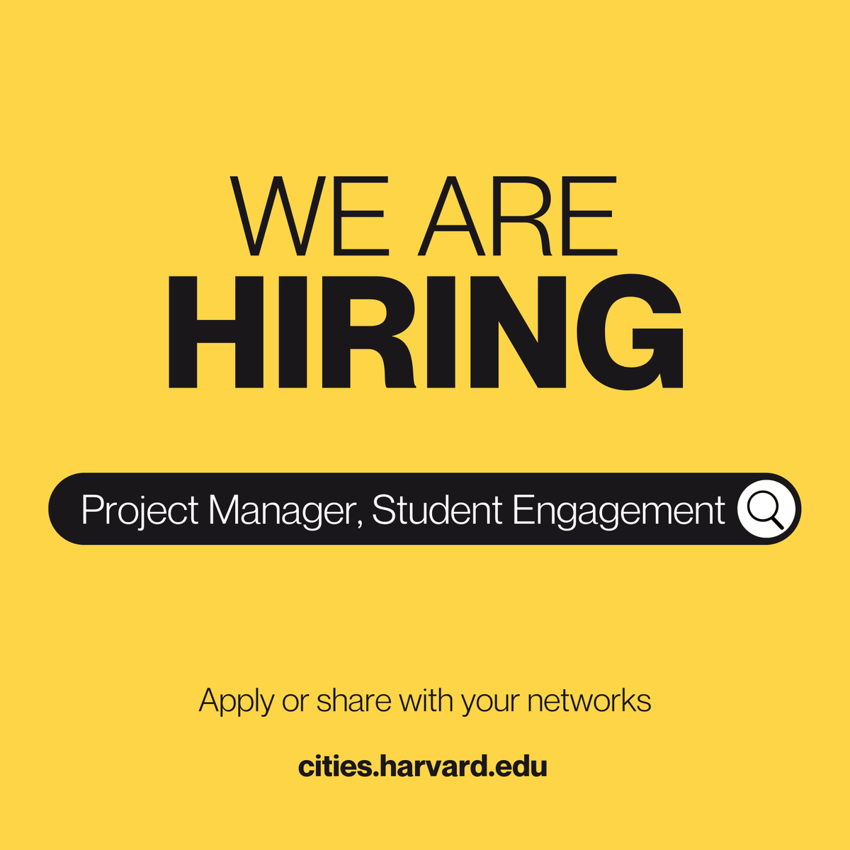 Bloomberg Center for Cities at Harvard University tweet media