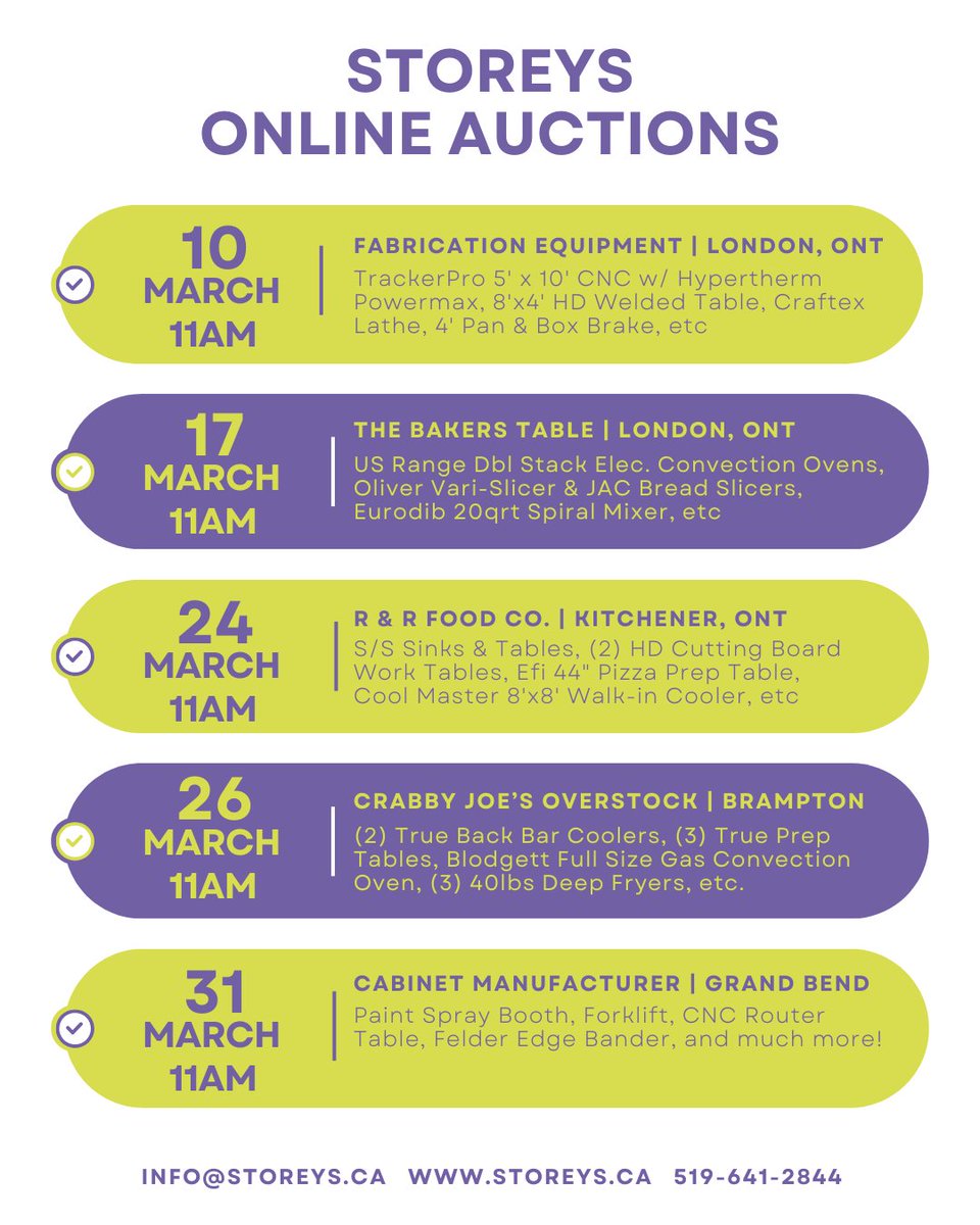 Storeysca's tweet photo. Five auctions. Endless possibilities.

Something exciting is happening at Storeys — we have FIVE upcoming auctions you won’t want to miss.

Your next great find might be just one bid away. 🏷️
https://t.co/kHErQhRPLJ https://t.co/McyOFCvGB7
