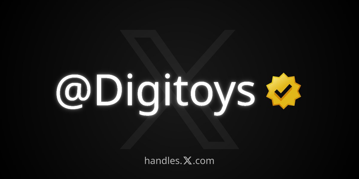 Digitoys tweet media