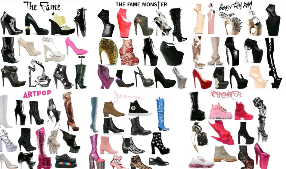 Joanne probably had the most boring heels