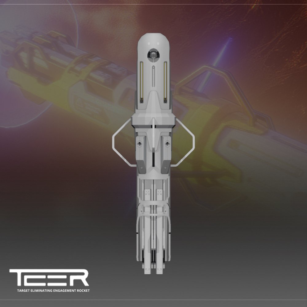 MTahakhalid's tweet photo. The concept is for an advanced interceptor unit called TEER, which means "arrow" in Urdu.

TEER stands for "Target Eliminating Engagement Rocket."

Created from scratch in 3D. No AI tools, no prompts, no shortcuts.
#conceptdesign #scifi #gamedev #filmart #3dmodeling #hardsurface https://t.co/BgxGt1kQVx