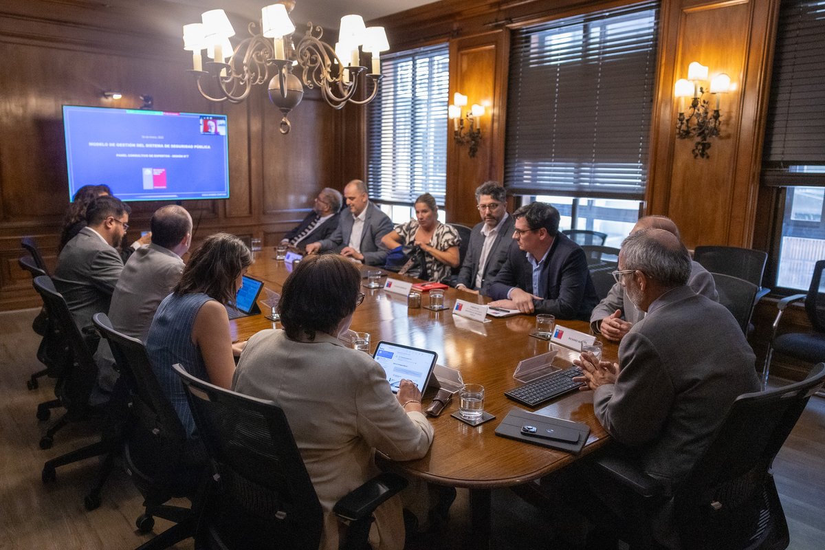 Ministerio de Seguridad Pública de Chile tweet media