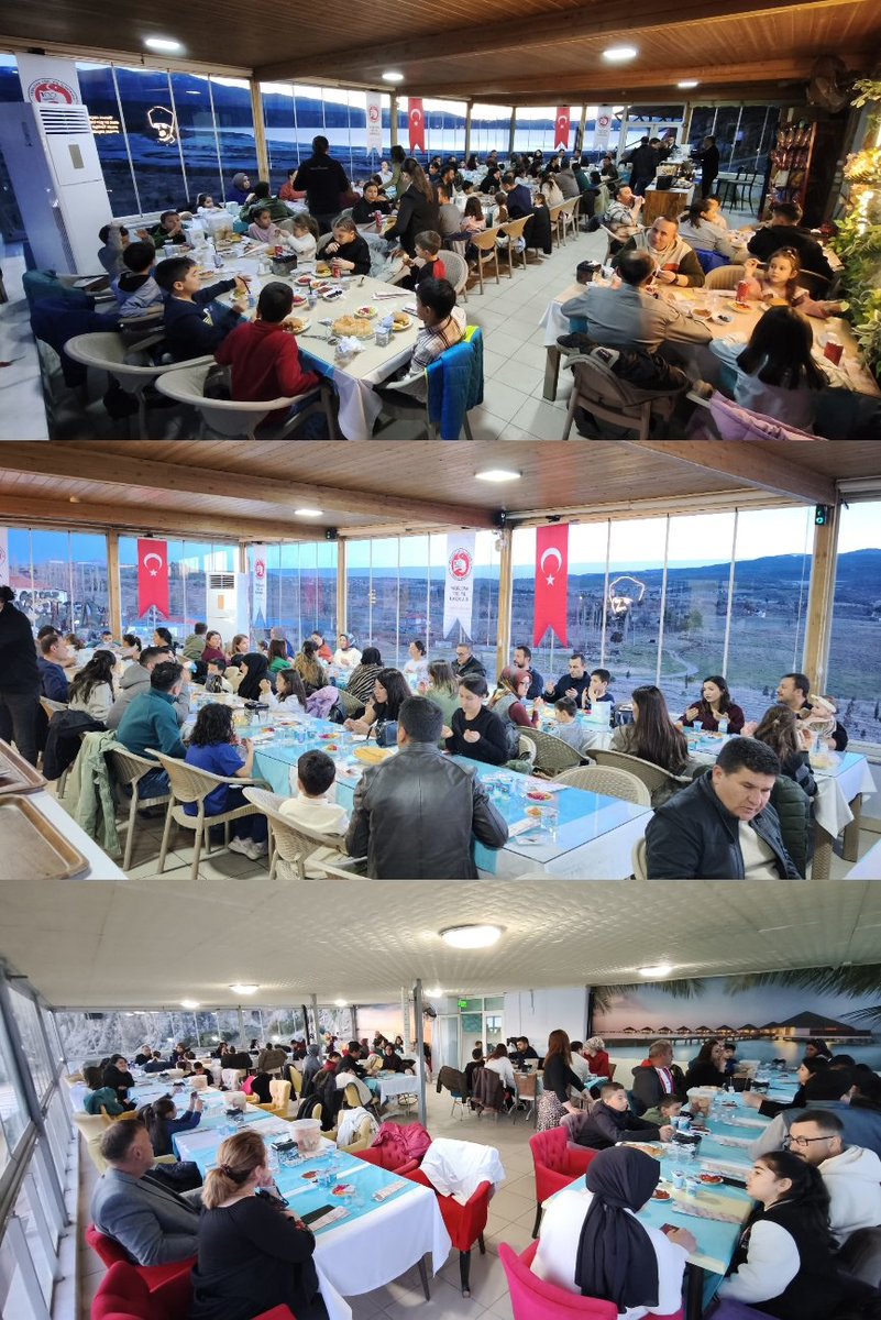 suleyman_evcil's tweet photo. Okulumuzca düzenlenen iftar yemeğinde sizlerle bir araya gelmekten büyük mutluluk duyduk. Katılımınızla soframızı bereketlendirdiğiniz ve bu güzel akşamı bizlerle paylaştığınız için teşekkür ederiz.
​Birlik ve beraberliğimizin daim olması dileğiyle, hayırlı Ramazanlar dileriz." https://t.co/GoldoucmRV