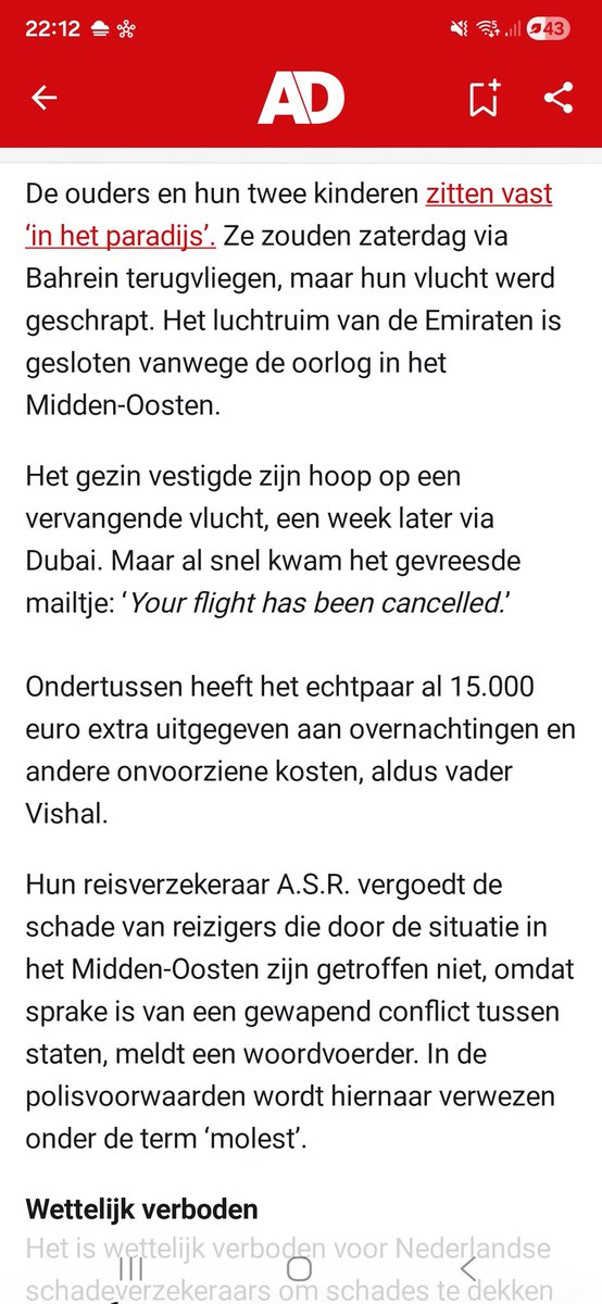 hainbube's tweet photo. #gestrande familie op de #malediven zou zaterdag vertrekken maar kunnen door de oorlog niet weg. Binnen 6 dagen zijn hun kosten al opgelopen tot 15000 euro. Zoveel! Zitten ze de hele dag aan de champagne? https://t.co/j0DfdQhIo0