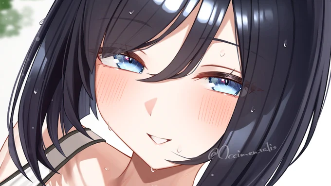最近描いたお気に入りのお顔 カワヨ~