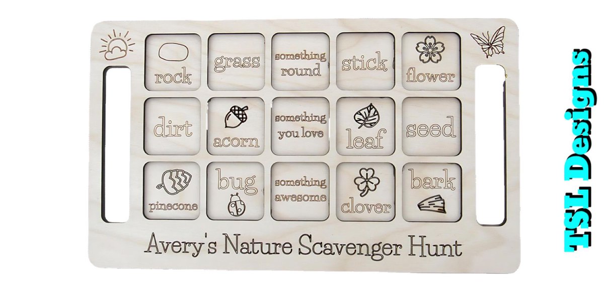 bythebeach1214's tweet photo. Personalized Kids Nature Scavenger Hunt Board
https://t.co/jrkZBmiaAx
#Personalized #nature #scavengerhunt #homeschool #preschool #Montessori #glowforge #shopsmall #etsy #handmade #handcrafted https://t.co/uUNpVz7XbE