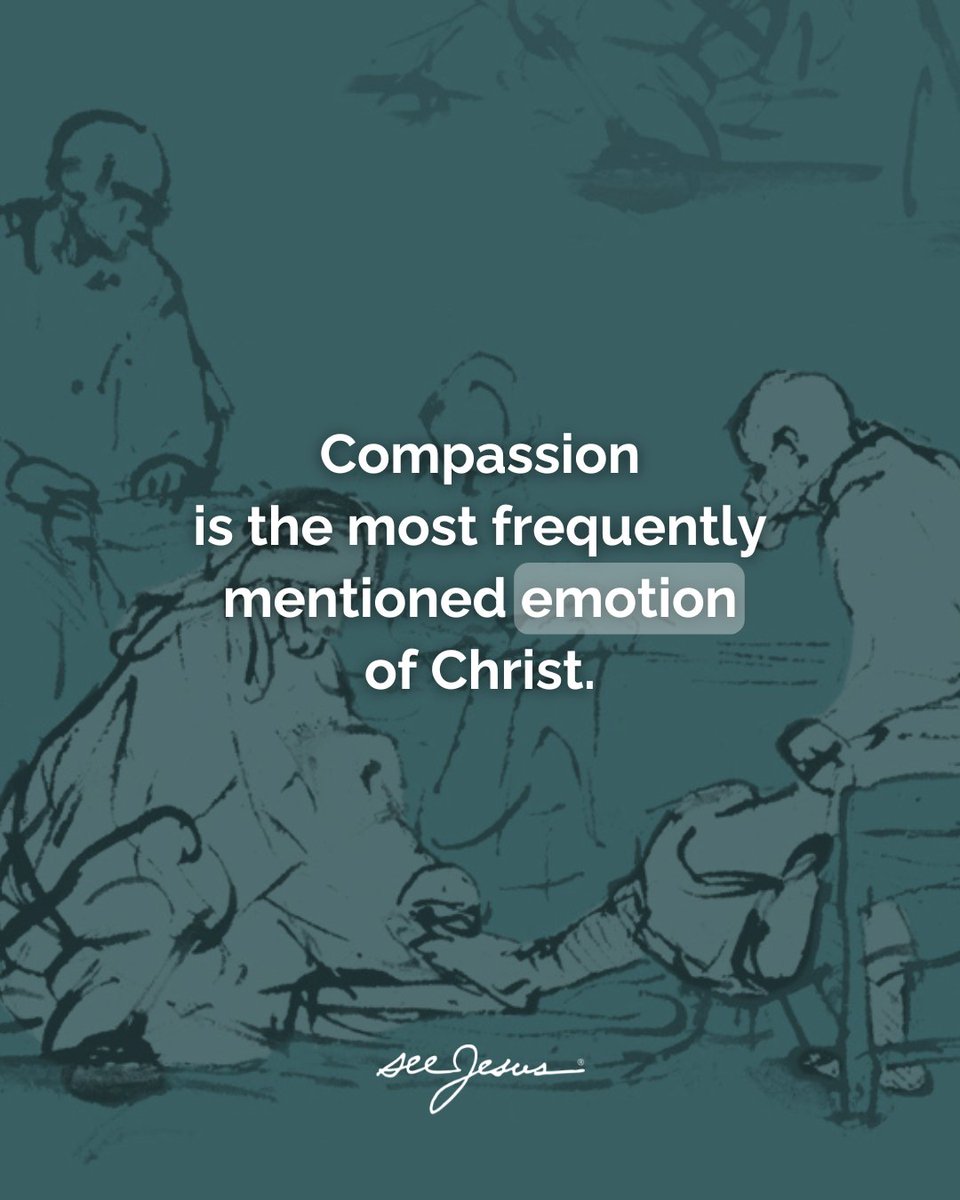 seeJesus's tweet photo. How beautiful is it that Jesus sees you?

When He encountered the widow of Nain, "His heart went out to her." Compassion is the most frequently mentioned emotion of Christ—it's the center of who He is.

Read today's devotion: https://t.co/gDswZA7Zqg https://t.co/Aor3EXhsZM