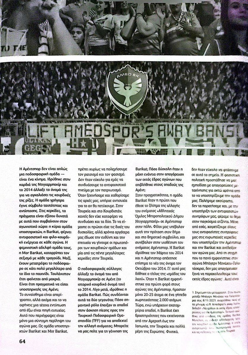 Amedspor Barricade International tweet media