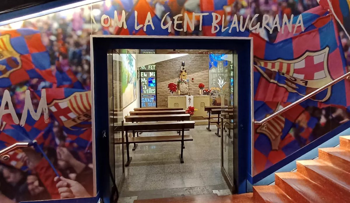 UniCatolicos_es's tweet photo. El presidente del FC Barcelona, ​​Joan Laporta, asegura que ha estado en contacto con representantes del Vaticano para que se estudie la posibilidad de que el Papa León XIV visite y bendiga el nuevo Camp Nou. https://t.co/7vXvi4tDlV