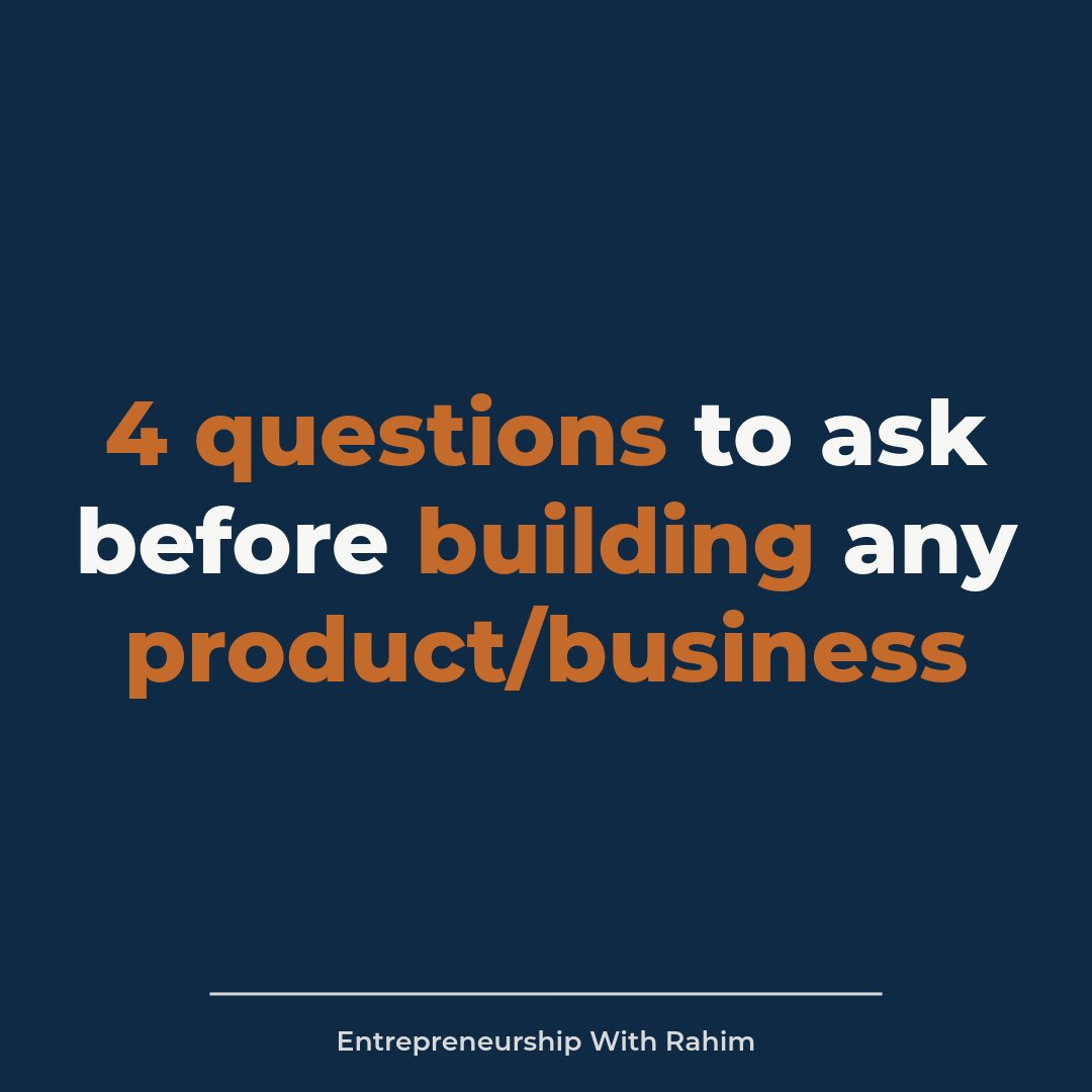 arahimsi's tweet photo. Many founders start by building something they think is great.
But businesses succeed when they solve real problems that people are already trying to fix. https://t.co/fYd4PTXm20